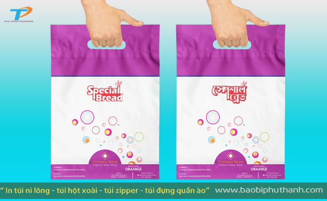 Mẫu in túi nilon 