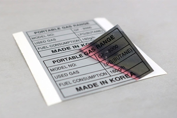 Tem Nhãn Chịu Nhiệt & Môi Trường Khắc Nghiệt 4 Decal bạc