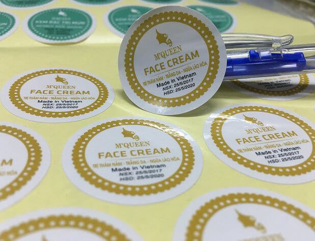 Tem Nhãn Decal Giấy & Các Loại Keo Chuyên Dụng 4 In Decal Giấy