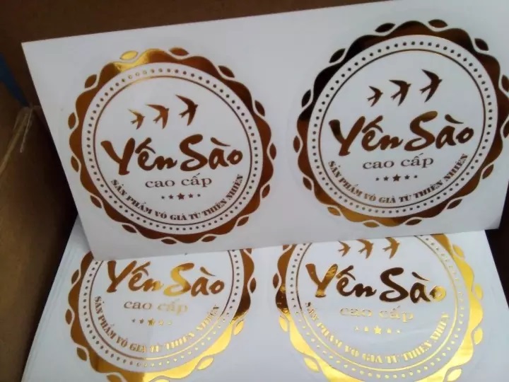Tem Nhãn Decal Trong & Chống Nước 1 In Tem Nhãn Decal Trong & Chống Nước